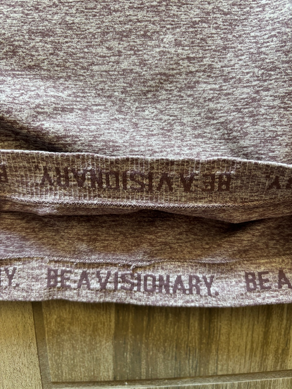 Gymshark Seamless Long Sleeve Top - Mauve Heathered - Picture 4 of 6
